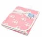 Preview: Babydecke / Wendedecke "Elefant" in rosa, Baumwolle-1