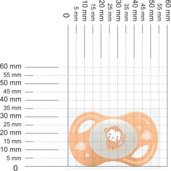 Preview: Schnuller Schäfchen,pfirsich