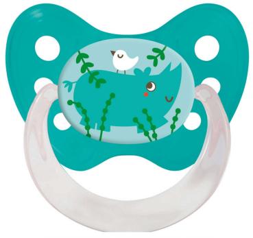 Schnuller Nashorn, blau