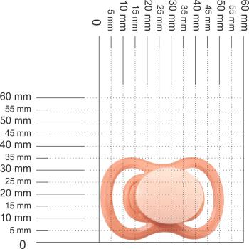 Preview: Schnuller blush - rosa SPEZIALVERSCHLUSS!ka mit Herz SPEZIALVERSCHLUSS!