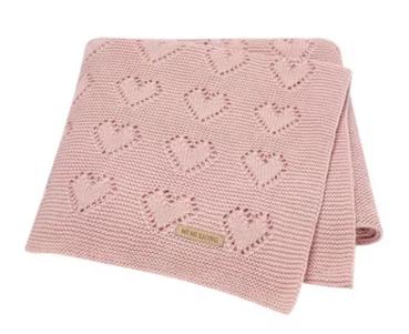 gestrickte Babydecke