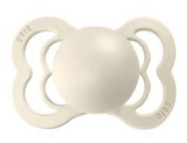 Schnuller einfach ivory - SPEZIALVERSCHLUSS!Ring, Motiv Faultier schläft, leuchtet in der Nachting, Motiv Hippo schläft, leuchtet in der Nachtv Seepferdchenmama mit Baby