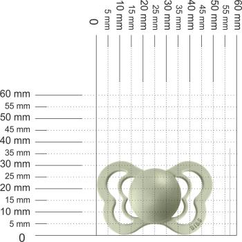 Preview: Schnuller einfach, olivegrün