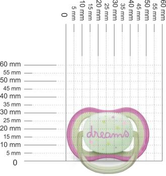 Preview: Schnuller dreams, hellgrün-lila