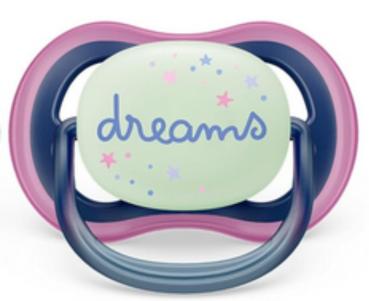 Schnuller dreams, dunkelblau-lila