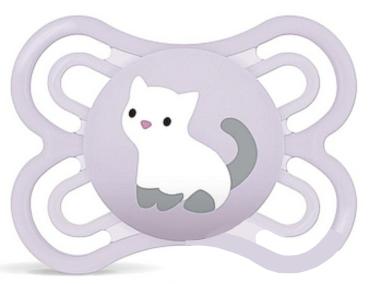 Schnuller Kätzchen, flieder