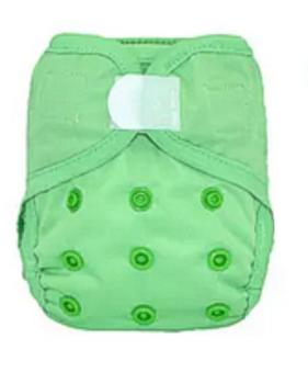 Stoffwindel klein, hellgrün, Größe 46-50 cm