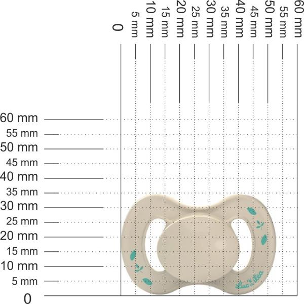 Schnuller einfach, creme