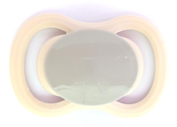 Schnuller beige-grau SPEZIALVERSCHLUSS! SPEZIALVERSCHLUSS!