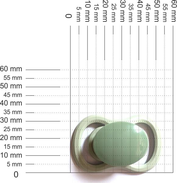 Schnuller mintgrün-dunkelgrün SPEZIALVERSCHLUSS!LVERSCHLUSS! SPEZIALVERSCHLUSS!