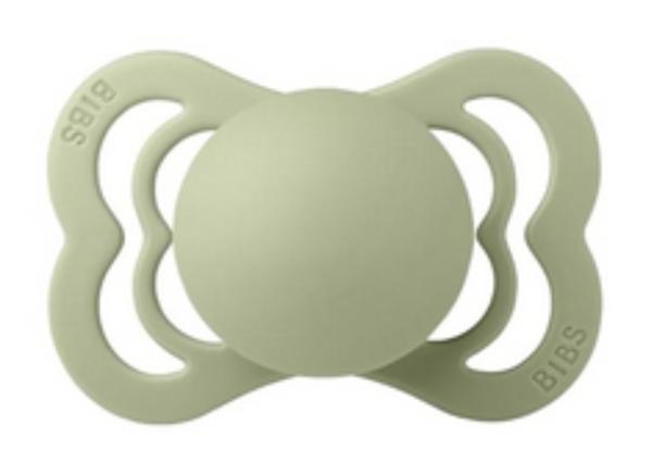 Schnuller einfach salbeifarben - SPEZIALVERSCHLUSS!RSCHLUSS!Ring, Motiv Faultier schläft, leuchtet in der Nachting, Motiv Hippo schläft, leuchtet in der Nachtv Seepferdchenmama mit Baby