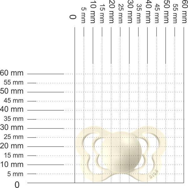 Schnuller einfach, creme