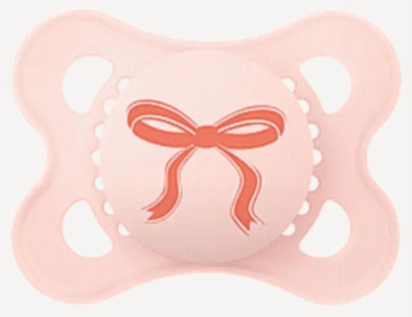 Schnuller Schleife, rosa