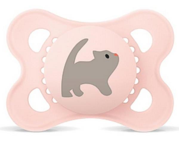 Schnuller Katze, rosa