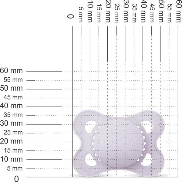 Schnuller einfach, lila
