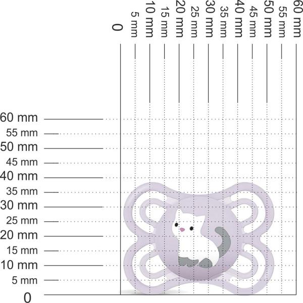 Schnuller Kätzchen, flieder
