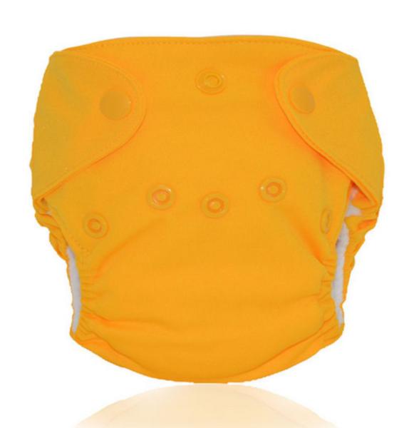 Stoffwindel klein, gelb, Größe 46-50 cm